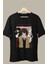 Oversize Bungou Stray Dogs Baskılı T-Shirt, Unisex Anime Baskılı Tişört 1