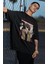 Oversize Bungou Stray Dogs Baskılı T-Shirt, Unisex Anime Baskılı Tişört 2