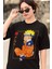 Oversize Uzumaki Naruto Baskılı T-Shirt, Unisex Anime Baskılı Tişört 3