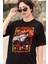 Oversize Portgas D. Ace Baskılı T-Shirt, Unisex Anime Baskılı Tişört 3