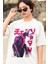 Oversize Chainsaw Man Denji Version 1 Baskılı T-Shirt, Unisex Anime Baskılı Tişört 3