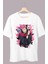 Oversize Jjk Sukuna King Of Curses Baskılı T-Shirt, Unisex Anime Baskılı Tişört 1