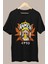 Oversize Ramen Naruto Baskılı T-Shirt, Unisex Anime Baskılı Tişört 1