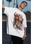Oversize Power Chainsaw Man V3 Baskılı T-Shirt, Unisex Anime Baskılı Tişört 2