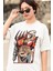 Oversize Power Chainsaw Man V3 Baskılı T-Shirt, Unisex Anime Baskılı Tişört 3