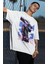 Oversize Kakashi Sensesi V2 Baskılı T-Shirt, Unisex Anime Baskılı Tişört 2