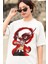 Oversize Demon Slayer Yoriichi Tsugikuni Baskılı T-Shirt, Unisex Anime Baskılı Tişört 3