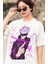 Oversize Jjk V2 Gojo Satoru Baskılı T-Shirt, Unisex Anime Baskılı Tişört 3