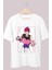 Oversize Hisoka Baskılı T-Shirt, Unisex Anime Baskılı Tişört 1