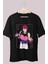 Oversize Hisoka Baskılı T-Shirt, Unisex Anime Baskılı Tişört 1