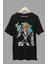 Oversize Bleach Ichigo Kurosaki V2 Baskılı T-Shirt, Unisex Anime Baskılı Tişört 1