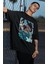 Oversize Demon Slayer Tanjiro V3 Baskılı T-Shirt, Unisex Anime Baskılı Tişört 2