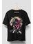 Oversize Rurouni Kenshin Baskılı T-Shirt, Unisex Anime Baskılı Tişört 1