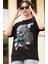Oversize Naruto Kakashi Hatake Baskılı T-Shirt, Unisex Anime Baskılı Tişört 3