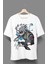 Oversize Naruto Kakashi Hatake Baskılı T-Shirt, Unisex Anime Baskılı Tişört 1