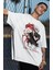 Oversize Tokyo Ghoul Baskılı T-Shirt, Unisex Anime Baskılı Tişört 2