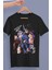 Oversize Dragon Ball Bardock Baskılı T-Shirt, Unisex Anime Baskılı Tişört 1