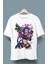 Oversize League Of Legends Jinx Baskılı T-Shirt, Unisex Anime Baskılı Tişört 1