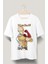Oversize One Punchman Saitama Baskılı T-Shirt, Unisex Anime Baskılı Tişört 1