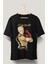 Oversize One Punchman Saitama Baskılı T-Shirt, Unisex Anime Baskılı Tişört 1