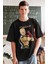 Oversize One Punchman Saitama Baskılı T-Shirt, Unisex Anime Baskılı Tişört 2