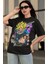 Oversize Dragon Ball Broly Baskılı T-Shirt, Unisex Anime Baskılı Tişört 3