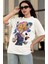 Oversize Dragon Ball Son Gohan Ex Baskılı T-Shirt, Unisex Anime Baskılı Tişört 3