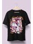 Oversize Hunter x Hunter Hisoka Baskılı T-Shirt, Unisex Anime Baskılı Tişört 1