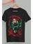 Oversize Demon Slayer Tanjiro Kamado Baskılı T-Shirt, Unisex Anime Baskılı Tişört 1
