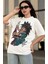 Oversize Dragon Ball Broly Ex Baskılı T-Shirt, Unisex Anime Baskılı Tişört 3