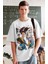 Oversize Luffy Vs Kaido Baskılı T-Shirt, Unisex Anime Baskılı Tişört 2