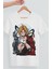 Oversize Fullmetal Alchemist Edward Elric Baskılı T-Shirt, Unisex Anime Baskılı Tişört 1