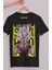 Oversize Dragon Ball Son Gohan Baskılı T-Shirt, Unisex Anime Baskılı Tişört 1
