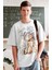 Oversize Gear 5 Luffy Baskılı Tişört, Unisex Anime Baskılı T-Shirt 2