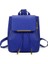 Mavi Stil Fashion Women Pure Color Drawstring Rucksacks Ladies Pu Leather Handbag Knapsack Teenager Girls Backpack Women Schoolbag (Yurt Dışından) 1