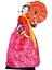 Geyşa Kimono Heykelcik Dekorasyon Tahl Zanaat Hanbok 4 (Yurt Dışından) 4