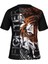 Dijital Baskılı Fighter Bisiklet Yaka Spor T-shirt Fgt156 1