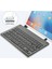 Coverzone Multi Fonksiyonel Katlanır Bluetooth Şarjlı Klavye Dahili Stand Aparatı Tablet Stand Özelliği Taşınabilir Ingilizce Q Keyboard 673 2