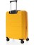 5241 Polipropilen 3 Lü Valiz Seti Sarı 4