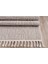 BUKLE11883 Bej Yumuşak Dokulu Halı Kilim Salon Mutfak Koridor Kesme Yolluk Dokuma Makine Halısı 4