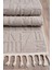 BUKLE11883 Bej Yumuşak Dokulu Halı Kilim Salon Mutfak Koridor Kesme Yolluk Dokuma Makine Halısı 5