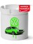 Vw Golf 1 Baskılı Porselen At-Söndür Küllük (Kl-Otmbl-Vw) 1