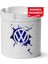 Çakılap Vw Logo Baskılı Porselen At-Söndür Küllük (Kl-Otmbl-Vw) 1