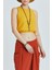 Beli Lastikli Basic Crop Bluz Hardal 5
