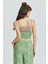 Askılı Bohem Crop Bluz Yeşil 4