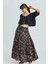 Omuzları Bağcıklı Düz Crop Top Siyah 2