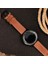Xiaomi Mi Watch Color Uyumlu 22mm Kahverengi Hakiki Deri Kordon Akıllı Saat Kayışı Xiaomi Kordon 6