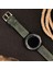 Samsung Watch 22mm Yeşil Deri Kordon Frontier 45 mm 46 mm Watch 3 Gear S 3 Classic Uyumlu Hakiki Deri Saat Kordonu Deri Kayış Yeşil 6
