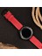 Samsung Watch 22mm Kırmızı Kordon Watch 3 Gear S 3 Classic Frontier 45 mm 46 mm Uyumlu Hakiki Deri Saat Kordonu Deri Kayış 10