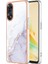 Oppo Oppo 8t 4g Koruma Için Kılıf Yumuşak Tampon Ince Tpu Mermer Desen (Yurt Dışından) 1